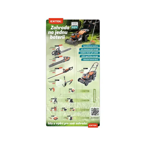 Nabíječka, 60v/5,5a EXTOL INDUSTRIAL 8795740