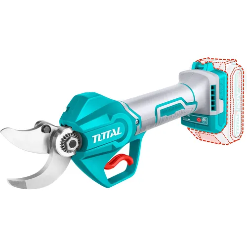 Nůžky zahradnické aku, brushless, 20v li-ion, 2000mah, industrial, 1ks baterie a nabíječky TOTAL TSSLI203083