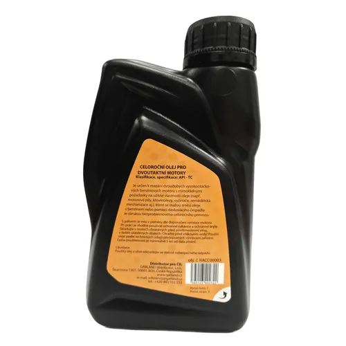 Riwall PRO Celoroční olej pro 2-taktní motory 0,5 l (API-TC)