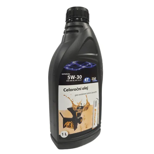Riwall PRO Celoroční olej pro extrémní zimní použití 1 l (SAE 5W-30)