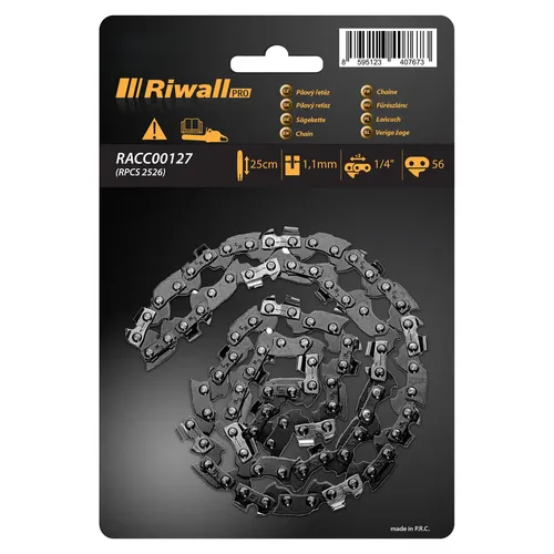 Riwall PRO Pilový řetěz 1/4" 1,1 mm ( lišta 10" ) 56 článků pro RPCS 2526