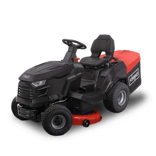 Scheppach TMR 452-98H-RD travní traktor 98 cm se zadním výhozem a hydrostatickou převodovkou
