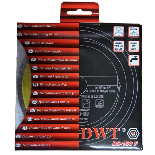 DWT DS-150 F diamantový řezný kotouč ( 150 x 25,4 mm )