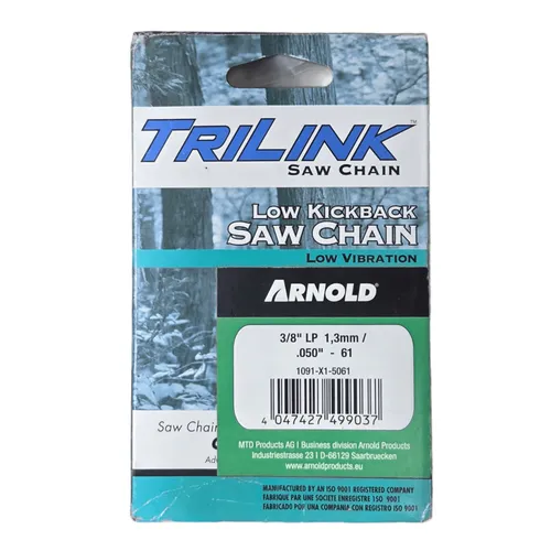 Arnold Pilový řetěz Tri Link 3/8" 1,3mm ( lišta 18" ) 61 článků