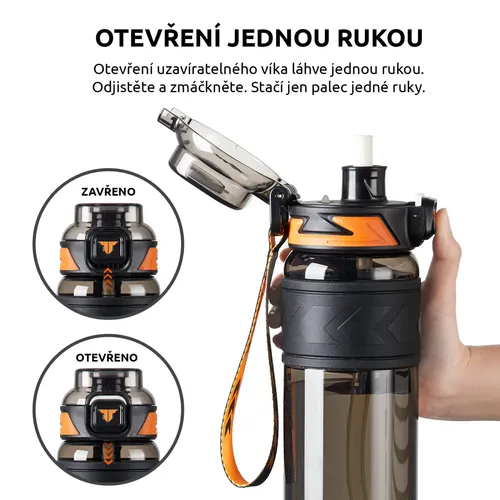 Tritanová láhev na pití 1l Glox 1020B