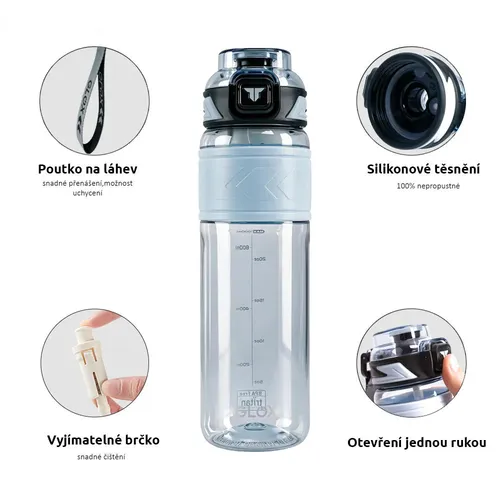 Tritanová láhev na pití 1l Glox 1020L