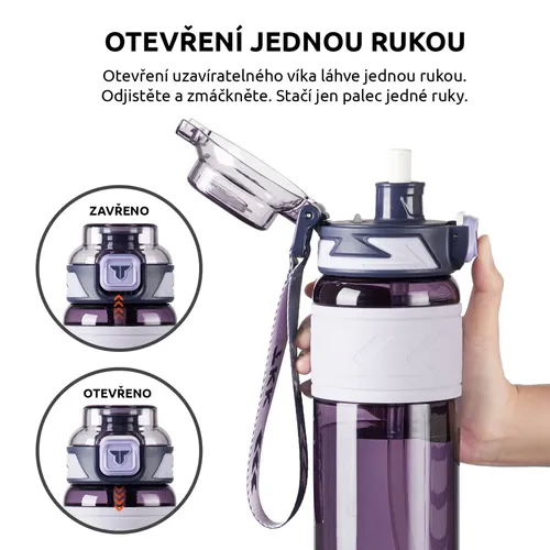 Tritanová láhev na pití 1l Glox 1020P