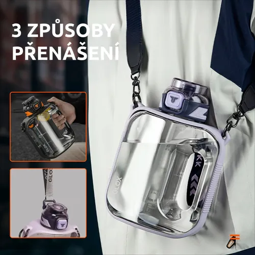 Tritanová láhev na pití 1,6l Glox 1022P