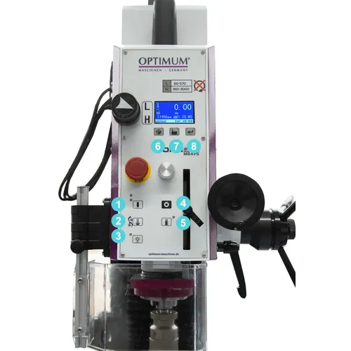 Vrtačko-frézka OPTImill MB 4 SVD 3338459 Optimum