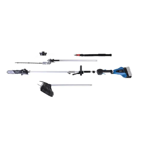 Scheppach BC-MFH400-X-SET S2.5 20 V IXES aku multifunkční stroj 4v1 + 2x 2Ah baterie + duální nabíječka 2,4 A