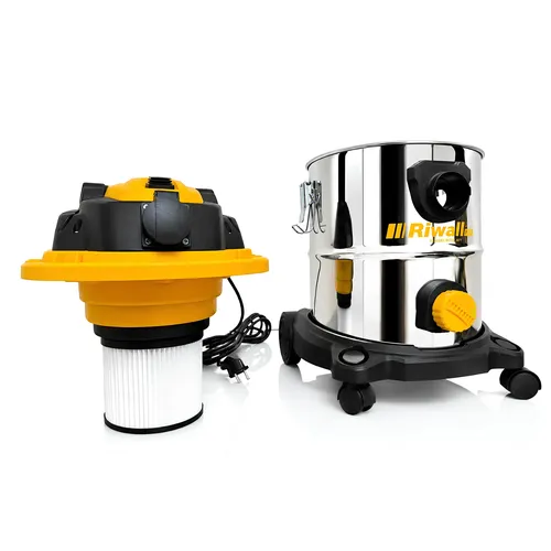 Riwall HOME ZYGA 2.0 bezsáčkový průmyslový vysavač na suché/mokré vysávání 20 l