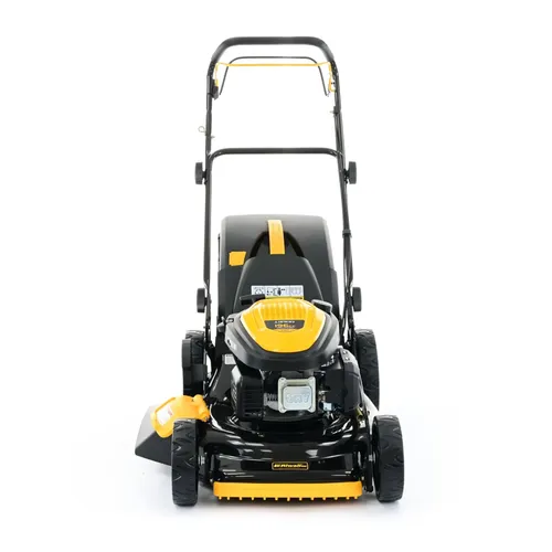 Riwall PRO RPM 5155 PRO multifunkční travní sekačka 4 v 1 s benzinovým motorem a pojezdem