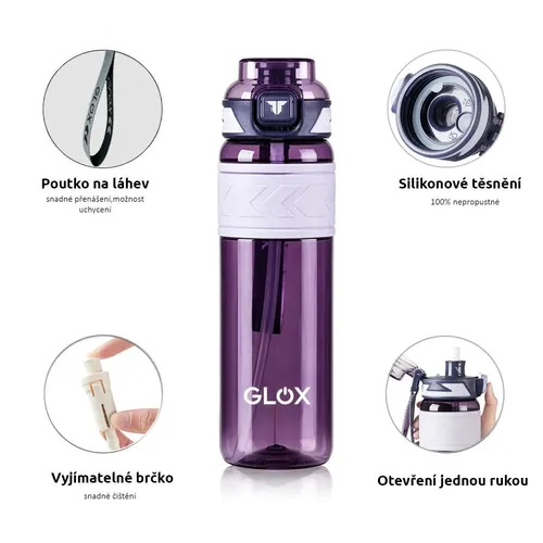 Tritanová láhev na pití 1l Glox 1020P