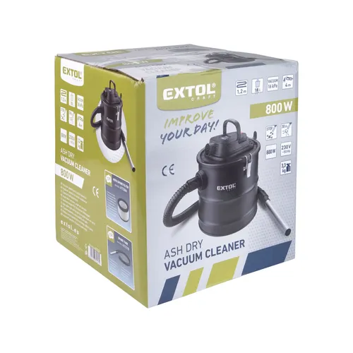 Vysavač popela krbový, 18l EXTOL CRAFT 417231
