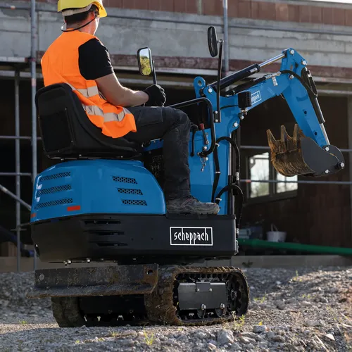 Scheppach EXC 815 - mikrobagr 0,7 t