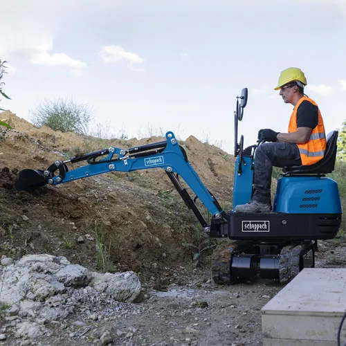 Scheppach EXC 815 - mikrobagr 0,7 t