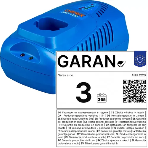ANU 1220 Nabíječka NAREX