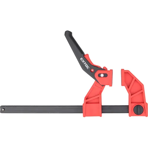 Svěrka f ráčnová-rychloupínací plastová, 215x85mm, materiál plastu: tvrzený nylon EXTOL PREMIUM 8815081