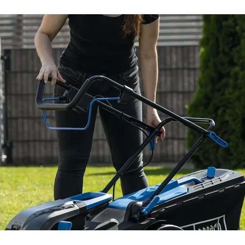Scheppach BC-MP430-X-SET XL2 2x20 V IXES aku sekačka 4v1 s bezuhlíkovým motorem + 2x 4Ah baterie + duální nabíječka 4,5 A