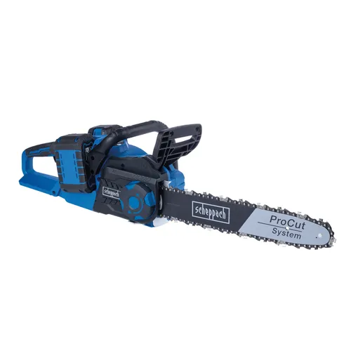 Scheppach BC-CS355DUO-X-SET XL2 2x20 V IXES aku řetězová pila + 2x 4Ah baterie + duální nabíječka 4,5 A