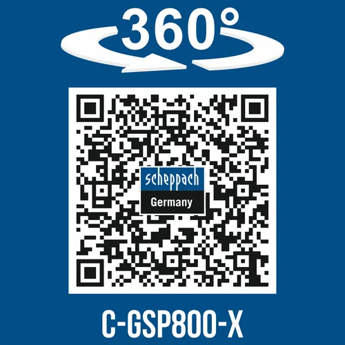 Scheppach C-GSP800-X 20 V IXES aku rozmetadlo (bez baterie a nabíječky)