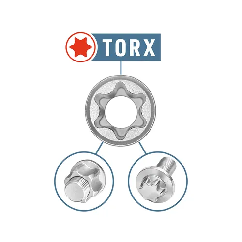 Hlavice nástrčné vnitřní torx, sada 9ks, 1/4",1/2" (e5-e18), crv EXTOL PREMIUM 8818115