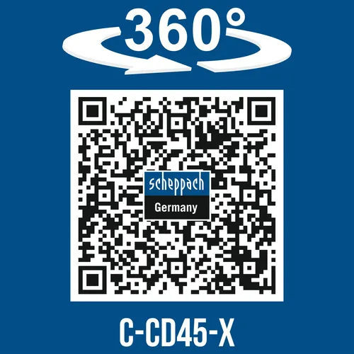 Scheppach C-CD45-X 20 V IXES aku příklepový vrtací šroubovák (bez baterie a nabíječky)