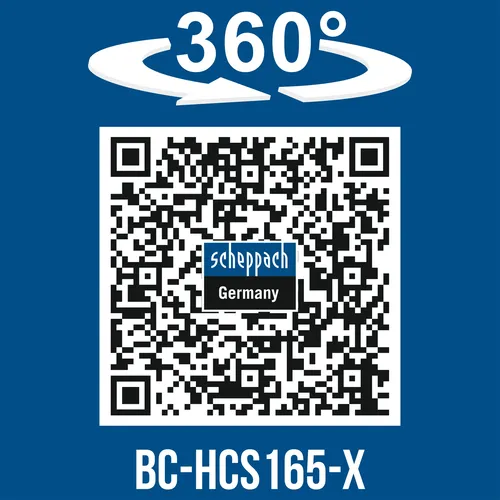 Scheppach BC-HCS165-X 20 V IXES aku okružní pila (bez baterie a nabíječky)