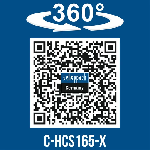 Scheppach C-HCS165-X 20 V IXES aku okružní pila (bez baterie a nabíječky)