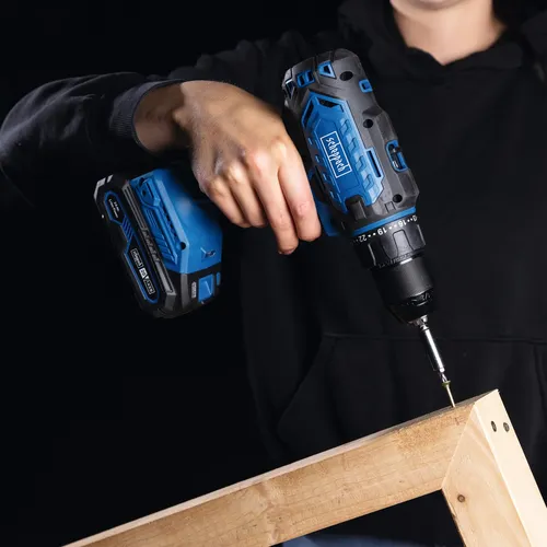 Scheppach C-DD45-X-SET S 20 V IXES aku vrtací šroubovák + 2Ah baterie + nabíječka 2,4 A