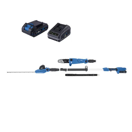 Scheppach C-PHTS410-X-SET S 20 V IXES aku multifunkční stroj 2v1 + 2Ah baterie + nabíječka 2,4 A