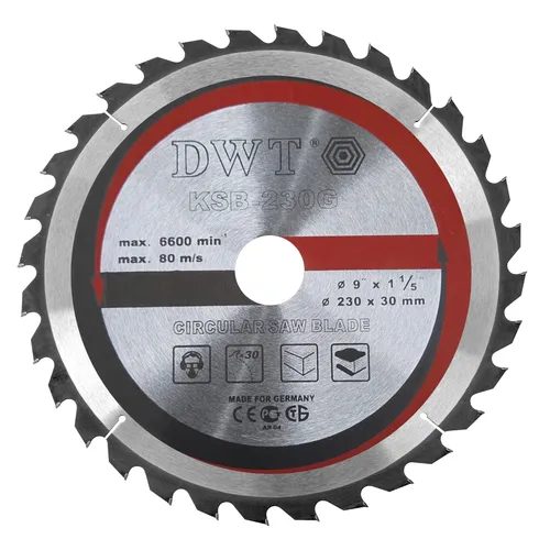 DWT KSB-230 G pilový kotouč ( 230 x 30 x 2,2 mm, 30 Z )