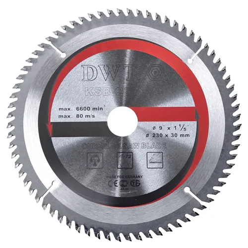 DWT KSB-230 LR pilový kotouč ( 230 x 30 x 2,2 mm, 72 Z )