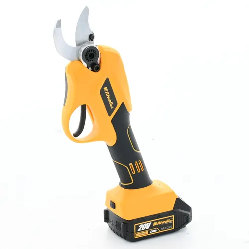 Riwall PRO RAP 3020i SET aku nůžky na větve 20 V s bezuhlíkovým motorem + 2Ah baterie + nabíječka