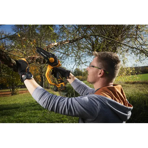 Riwall PRO RAHS 1820i aku ruční řetězová pila 20 V s bezuhlíkovým motorem (bez baterie a nabíječky)