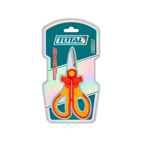 Nůžky elektrikářské, délka 160mm, industrial TOTAL THISS1601