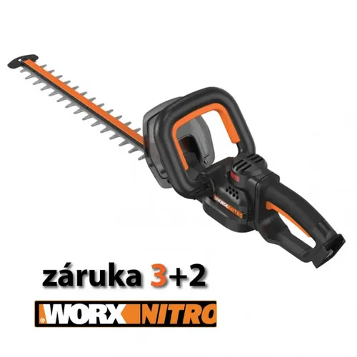 Worx garden WG263E.9 - Aku plotostřih 20V NITRO 56cm - bez akumulátoru - Powershare