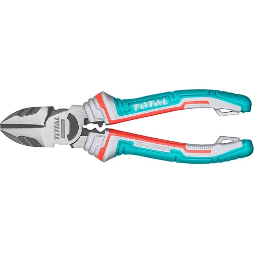 Kleště štípací boční, 160mm, industrial, crv TOTAL THT230606S