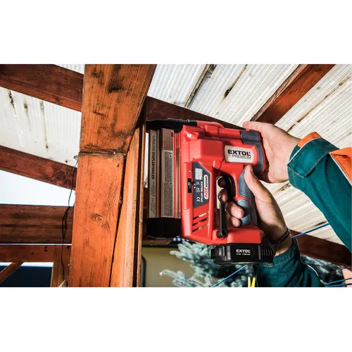 Hřebíkovačka/sponkovačka aku share20v, bez baterie a nabíječky EXTOL PREMIUM 8891861