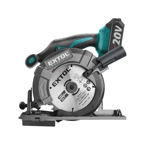 Pila kotoučová aku share20v, 165mm, brushless, 2ah EXTOL INDUSTRIAL 8791822