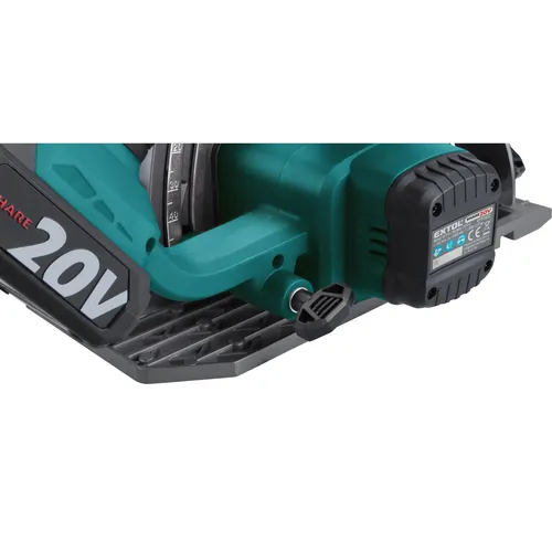 Pila kotoučová aku share20v, 165mm, brushless, 2ah EXTOL INDUSTRIAL 8791822