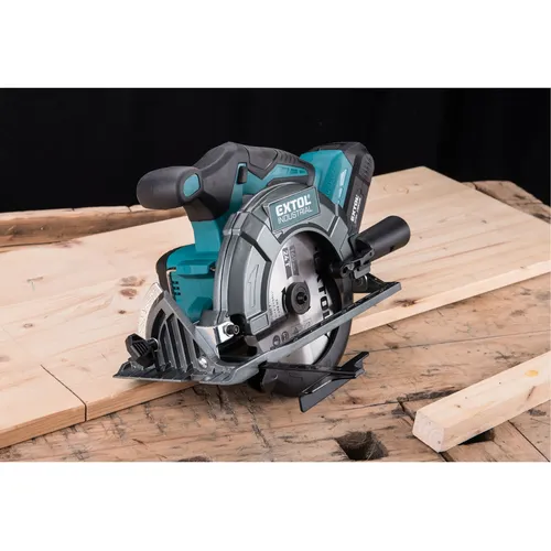 Pila kotoučová aku share20v, 165mm, brushless, bez baterie a nabíječky EXTOL INDUSTRIAL 8791823