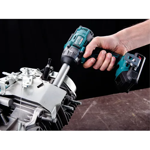 Utahovák rázový 1/2" aku share20v, 250nm, brushless, 2ah EXTOL INDUSTRIAL 8791810