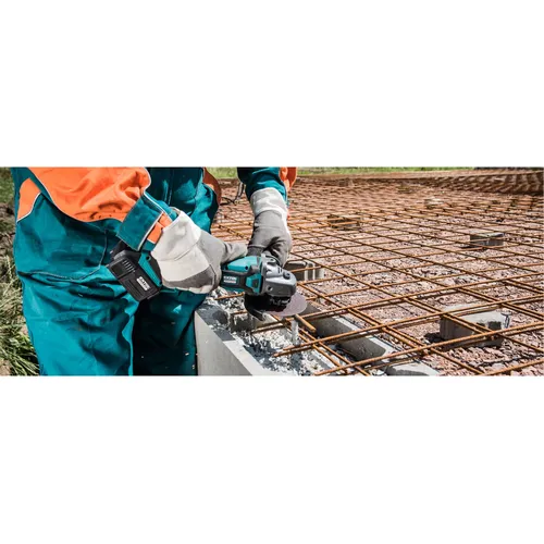 Bruska úhlová aku share20v, 125mm, brushless, 2ah EXTOL INDUSTRIAL 8791840