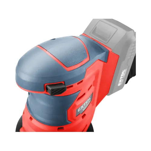 Bruska excentrická aku share20v, 125mm, bez baterie a nabíječky EXTOL PREMIUM 8891847