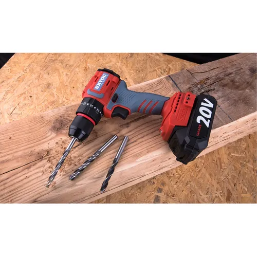 Vrtací šroubovák aku s příklepem share20v, 50nm, brushless, 2ah EXTOL PREMIUM 8891808