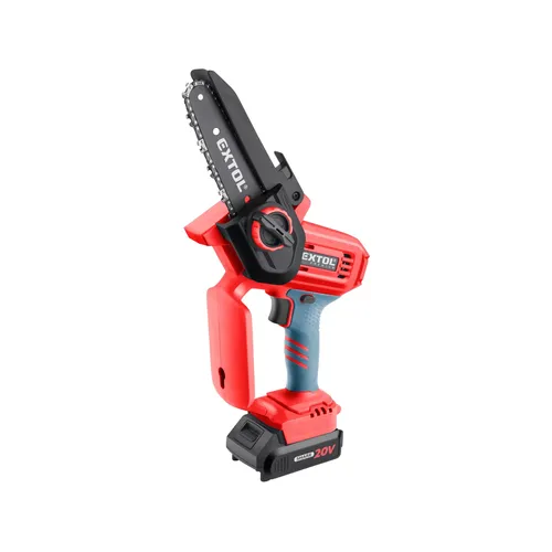 Pila řetězová aku jednoruční share20v, 12cm, 2ah EXTOL PREMIUM 8891922
