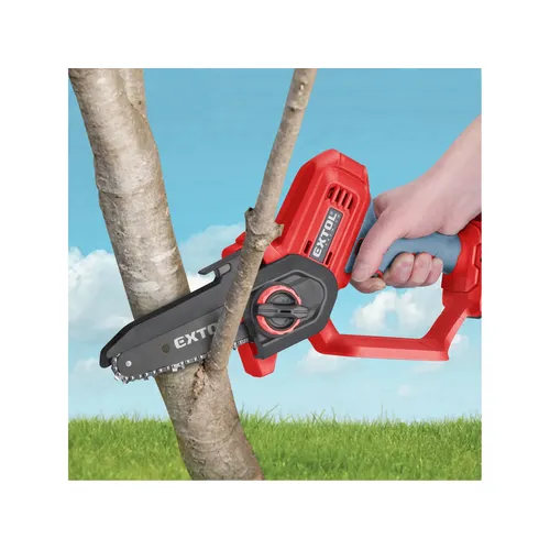 Pila řetězová aku jednoruční share20v, 12cm, 2ah EXTOL PREMIUM 8891922