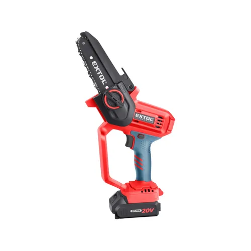 Pila řetězová aku jednoruční share20v, 12cm, 2ah EXTOL PREMIUM 8891922