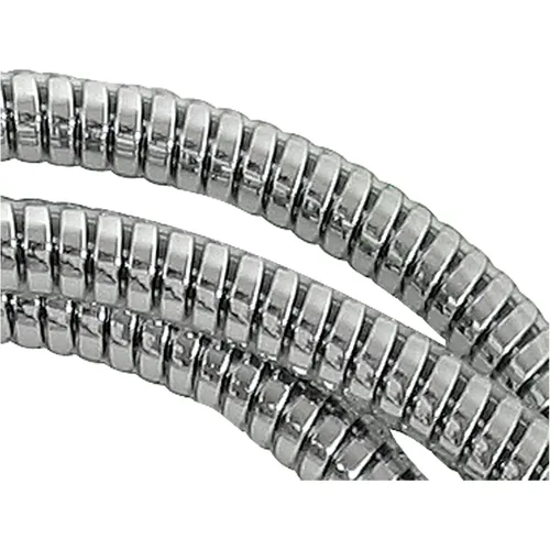 Hadice sprchová, černo/stříbrná, 150cm, pvc VIKING 630228